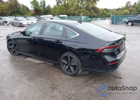 2023 Honda Accord Hybrid Sport из США, поврежденный, VIN 1HGCY2F57PA040151